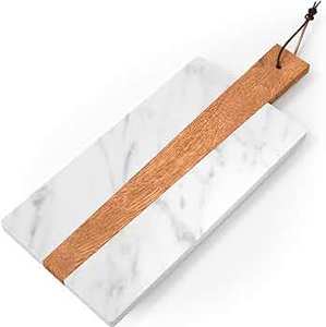 Tabla de cortar rectangular de madera y mármol de calidad superior y al por mayor para cortar frutas y verduras a bajo costo - Product Image 6