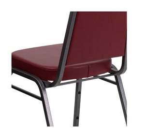 Durable Golden Contemporary Metal Banquet <b>Chair</b> <b>with</b> Stackable Design and Cushioned Foam Seat for Hotel and Hall Use - Product Image 5