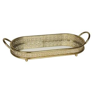 Plateau de service en marbre de forme ovale pour la cuisine et les Restaurants, plateau décoratif en marbre - Product Image 1