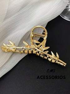 Vente en gros de nouveaux clips à cheveux en résine décoratifs Art Déco, clips à cheveux en forme de tournesol à paillettes épaisses - Product Image 6