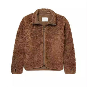 Veste en polaire polaire à col montant pour homme, style nouveau, logo personnalisé, respirante, chauffante, vêtements d'extérieur d'hiver - Product Image 1