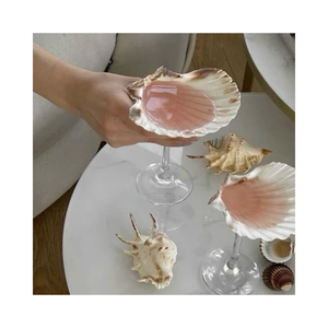 GOBELET DE LUXE EN COQUILLAGE FAIT MAIN-D'AUTHENTIQUES TASSES À VIN DE CONQUE POUR VOTRE ENTREPRISE - Product Image 3