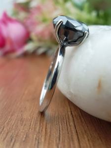 Personalizado 14K/18K Oro 925 Plata Compromiso Regalos DE BODA Fantasía Forma OVAL Solitario VVS Moissanite 100% Fiestas de satisfacción - Product Image 4