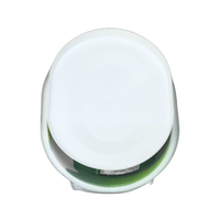 Conteneur en plastique PP recyclable de 6 oz avec couvercle, impression IML, pour crème au fromage douce, crème de noisettes, chocolat, scellage à chaud, forme personnalisée