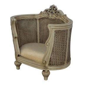 Cama de Lujo para Gatos, Cueva de Madera, Sofá de Ratán, Cama Cómoda para Mascotas, para Sala de Estar, Todas las Estaciones, Desmontable y Lavable - Product Image 4