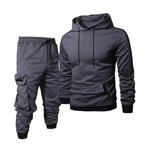 Vêtements de sport en coton molletonné et respirant personnalisés, survêtement de grande taille pour hommes de meilleure qualité - Product Image 3