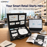 COMPAX Elektronisch Schaplabel Systeem Indoor Demokit IP65 Geclassificeerd 5,83 Inch Smart Retail Ecosystem Draadloze Gateway Labels Prijs