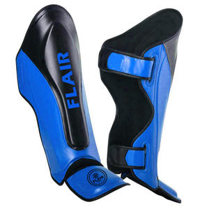 Nuevo estilo espinilleras pierna rodilleras Kick Boxing entrenamiento transpirable ligero boxeo espinilleras hechas en Pakistán - Product Image 3