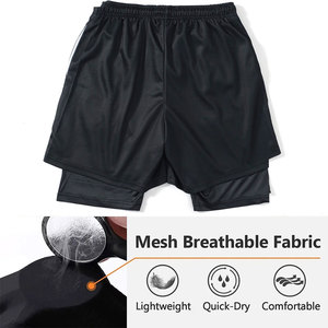 Pantalones cortos para hombre de alta calidad, súper cómodos y de secado rápido, casuales, 100% poliéster microelástico con cremalleras en los bolsillos. - Product Image 5