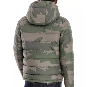 Vente en gros 2024 veste parka d'été pour hommes personnalisée décontractée bouffante coupe-vent avec col à capuche fabriquée à partir de duvet état neuf - Product Image 2