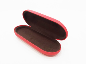 Étui à lunettes de soleil en cuir PU avec logo personnalisé de haute qualité - Product Image 4