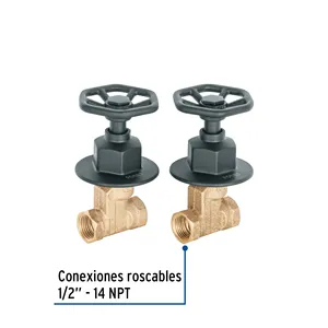 Set di 2 serrature del volante Túbig nere con chiavi incassate filettate inscatolate - Product Image 3