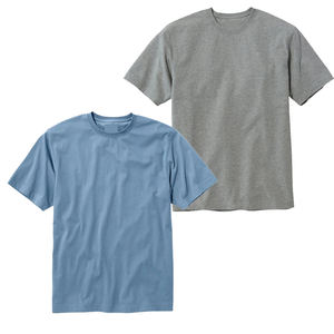 Vente directe d'usine t-shirt pour hommes t-shirt uni lourd pour hommes 100% coton Vinh Hung Vietnam fabricant d'origine - Product Image 1