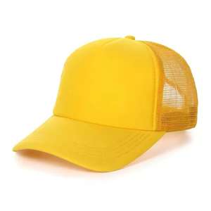 Gorro de malla ajustable Gorra de camionero de 7 paneles | Snapback con bordado de logotipo personalizado para UNIFORMES DE EQUIPO - Product Image 3