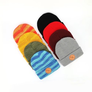 Custom Puff Printed Embroidered Beanies OEM Manufacturer Winter Hats Warm 100% Acrylic Unisex Streetwear Fashion <b>Ski</b> Common - Product Image 5