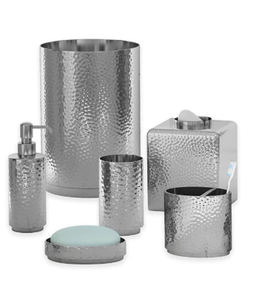 Juego de Baño de Metal de Siete Piezas Miami, Acabado Cobre Antiguo, Ecológico, Chaman India - Product Image 2