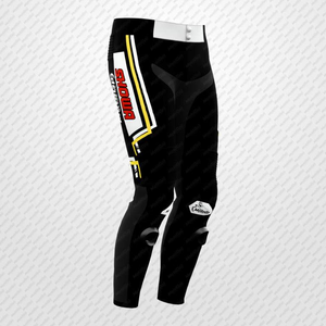 Alex Lowes Rawasaki MotoCp negro motocicleta montar pantalones personalizados cuero de vaca/canguro pantalones de carreras/Pantalon CE protectores - Product Image 2