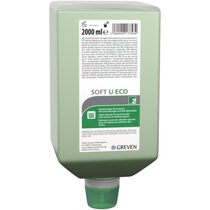 GREVEN 2L ซอฟท์ ยู อีโค แฮนด์ คลีนเนอร์ โซลเว้นท์-ฟรี 2000 มล. ขวดแบบปรับได้ ฟิสิโอเดิร์ม แฮนด์ วอช - Product Image 1