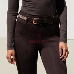 Respirant Confortable femmes équitation culotte coupe ajustée léger tissu durable élégant pantalon équestre pour cheval en plein air - Product Image 3