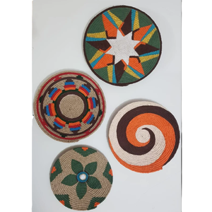 Nouveau design naturel Moonj herbe décoration murale jonc de mer tenture murale de haute qualité et écologique de l'Inde au prix de gros - Product Image 2