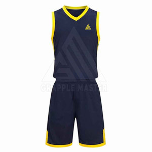 Uniforme de basket-ball bon marché Offre Spéciale ensemble d'usine bonne qualité meilleur prix nouveau design uniforme de basket-ball - Product Image 1