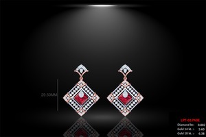 จี้เพชรแท้ ทองคำขาว 14 กะรัต น้ำหนัก 2.42 กะรัต สี EF ทรงบริลเลียนท์ รับรองโดย IGI ความสะอาดระดับ VVS VS หรูหรา สง่างาม - Product Image 4