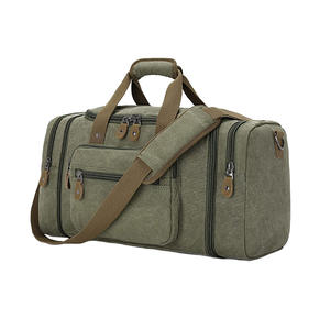 Vente en gros grand sac de sport personnalisé Sac de week-end en toile en gros pour l'entraînement Sac de week-end en toile durable - Product Image 1