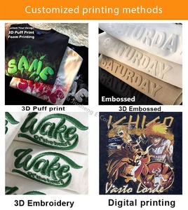 Camiseta Vintage Personalizada para Hombre, 100% Algodón, Lavada con Ácido, Impresión DTG, Colección de Fabricantes - Product Image 6