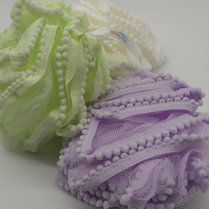 Private Label Mia Med Gentle Skin-Friendly Mesh Bath Loofah Special Shape Shower Bath <b>Sponge</b> for Body Cleansing - Product Image 6