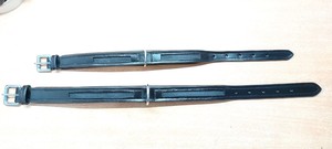 Harnais pour chien de luxe de haute qualité vide canal divisé en cuir avec rembourrage doux matériel métallique en laiton ajustement confortable - Product Image 2