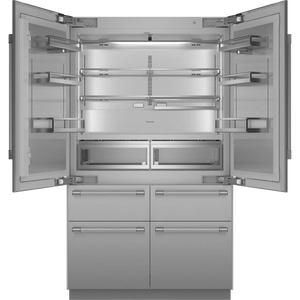 Equipo de Refrigeración Comercial Profesional Freedom, Refrigerador Empotrado con Puerta Francesa y Congelador Inferior - Product Image 2