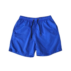 Men's Casual Quick-Drying Board <b>Shorts</b> Sporty Mid Waist Running <b>Shorts</b> Drawstring Closure Solid Waterproof Breathable Knitted - Product Image 5