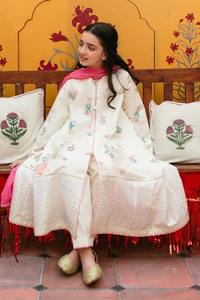 Modern Pakistani Kids <b>Girls</b> Party Wear Stylish Embroidered Lehenga Choli Acrylic Fabric Formal for Wedding and Festive Functions - Product Image 4