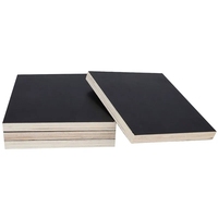 Le film de colle de Brown/Black WBP a fait face au noyau de peuplier du contreplaqué 18mm 1220x2440mm pour la construction