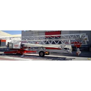 Grúa Torre Autoerigible Saez H-22105 Nueva, Capacidad de Carga de 5 Toneladas, 25m para Construcción, con Motor, Bomba y Equipo Esenciales - Product Image 3