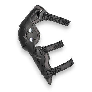 Genouillères de sport Acerbis IMPACT EVO 3.0 en polyester et élasthanne avec protection du tibia et du fibulaire - Product Image 3