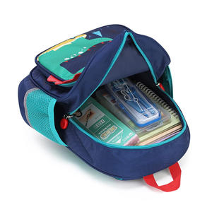 2025 Unisex Lightweight School <b>Backpack</b> High Quality Waterproof Polyester Fabric Zipper Closure 20-36L 14" for <b>Kids</b> & Students - Product Image 5