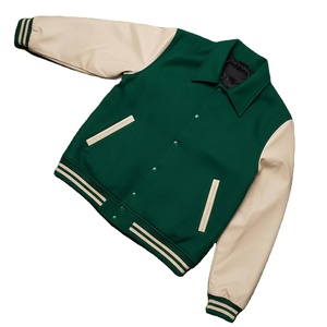 Top Quality Letterman Varsity <b>Jackets</b> Wool Body Genuine Leather Sleeves Winter Wear <b>Smart</b> and Stylish <b>Mens</b> <b>Jacket</b> - Product Image 1