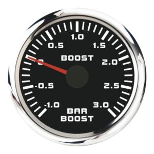 Nouvelle jauge à aiguille analogique CANbus Boost 52mm pour compteur automatique jauge de niveau de carburant noir rétroéclairage LED blanc-fonction d'avertissement 1-3BAR - Product Image 1