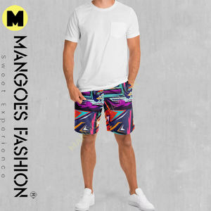 Venta Directa de Fábrica, Shorts de Baño Personalizados con Estampado, 100% Algodón, Transpirables - Product Image 5