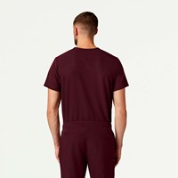 Ensembles de tenues d'infirmiers pour hommes extensibles dans les quatre sens, avec logo personnalisé, en tissu peigné polyester élasthanne, uniformes d'hôpital pour hommes