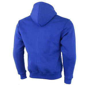 Sudadera con Capucha Corta y Holgada de Estilo Urbano Informal para Hombre, con Hombros Caídos, Cierre de Cremallera, Tejido Grueso 100% Algodón 400 GSM, Sudadera con Capucha Lisa con Cremallera - Product Image 2