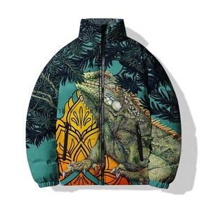 Vestes d'hiver tendance et stylées avec fermeture éclair, personnalisation, veste matelassée imprimée en 3D, fabricant, vente en gros, vestes pour hommes - Product Image 4