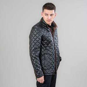 Veste en cuir pour homme à séchage rapide pour l'extérieur, nouveau design 2025, vêtements décontractés, respirante, veste en cuir pour homme, OEM personnalisé - Product Image 3