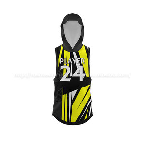 Camisetas con capucha de compresión 7v7 personalizadas para jóvenes y adultos, Bandera de poliéster, uniformes de fútbol 7 en 7, características de talla grande para hombres - Product Image 2