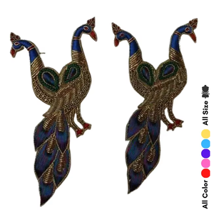 Nouvelle conception, broderie florale 3D faite à la main, strass, patch de mariage pour robe de soirée, décoration de robe de mariée - Product Image 1