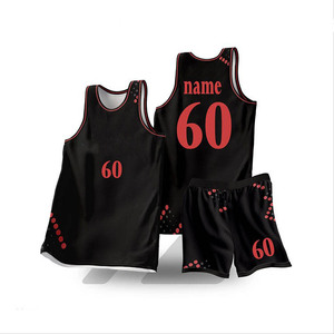Ensemble de maillot et short de basket-ball, vêtements de sport, respirant, léger, entraînement, pratique, tenue de jeu, hommes, jeunes - Product Image 1