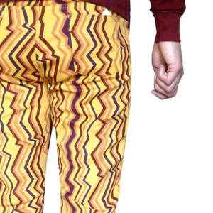 Pantalons évasés pour hommes à la mode - Taille haute, anti-froissement, tissu en coton lourd, service OEM disponible - Product Image 5