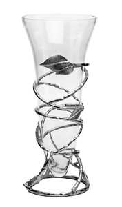 Home Tabletop <b>Decorative</b> <b>Vase</b> Luxury Metal and Glass <b>Vase</b> - Product Image 5