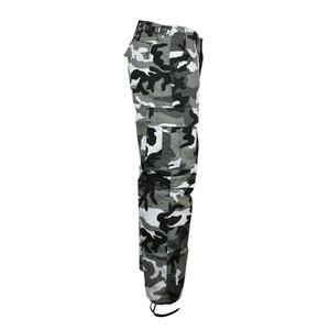 Pantalon en toile camouflage décontracté et tendance pour homme, taille mi-haute, coupe droite, respirant, léger, idéal pour l'été et les activités de plein air, faible MOQ - Product Image 2